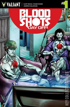 Variant Cover for Bloodshot's Day Off #1