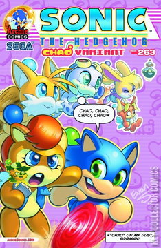 Variant Cover for Sonic the Hedgehog #263