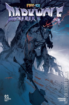Variant Cover for Fire and Ice: Darkwolf #1