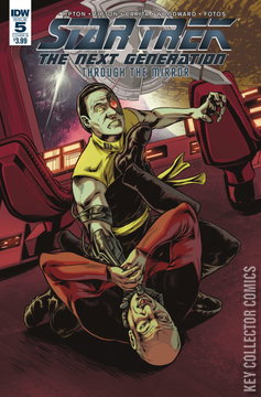 Variant Cover for Star Trek: The Next Generation - Through the Mirror #5