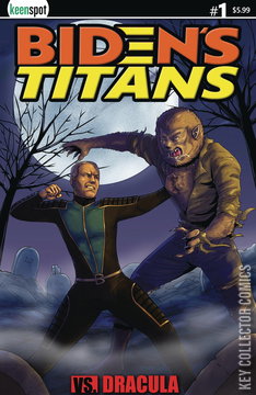 Variant Cover for Biden's Titans vs. Dracula #3
