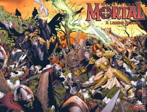 Variant Cover for More Than Mortal: A Legend Reborn #1