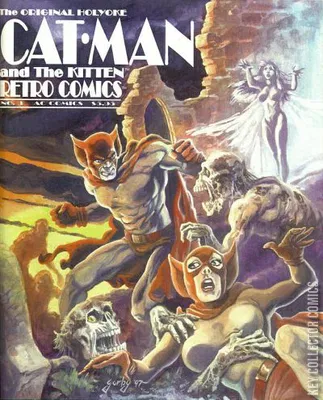 Original Catman & Kitten Retro Comics