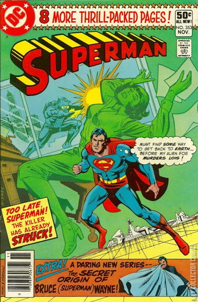 Superman #353 Published November 1980 | Key Collector