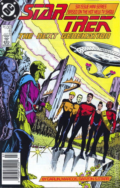 Variant Cover for Star Trek: The Next Generation #6