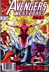 Cover for West Coast Avengers #71