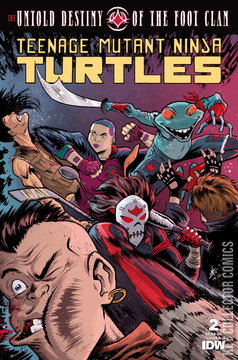 Variant Cover for Teenage Mutant Ninja Turtles: The Untold Destiny of the Foot Clan #2