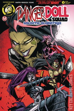 Variant Cover for Danger Doll Squad: Galactic Gladiators #2