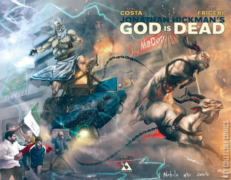 Variant Cover for God is Dead #8