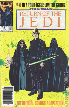 Variant Cover for Star Wars: Return of the Jedi #4