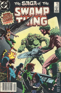 Variant Cover for Saga of the Swamp Thing #24