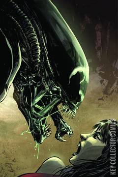 Variant Cover for Aliens / Vampirella #2