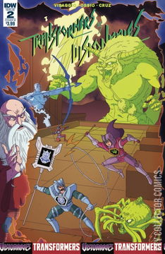 Variant Cover for Transformers vs. the Visionaries #2