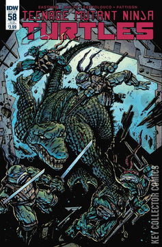 Variant Cover for Teenage Mutant Ninja Turtles #58