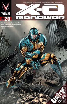 Variant Cover for X-O Manowar #20