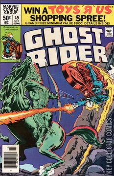Variant Cover for Ghost Rider #49