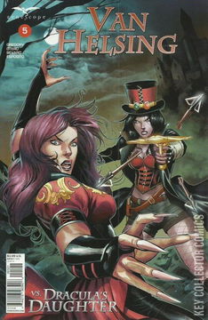 Variant Cover for Van Helsing vs. Dracula's Daughter #5