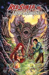 Variant Cover for Red Sonja vs. The Army of Darkness #4