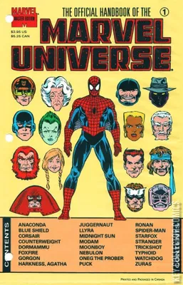 The Official Handbook of the Marvel Universe - Master Edition