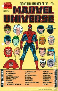 The Official Handbook of the Marvel Universe - Master Edition #1