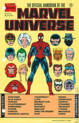 The Official Handbook of the Marvel Universe - Master Edition