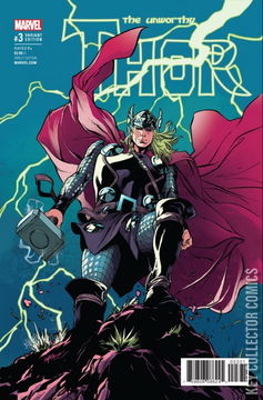 Variant Cover for Unworthy Thor, The #3