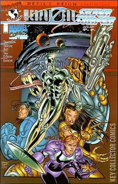 Variant Cover for Weapon Zero / Silver Surfer #1