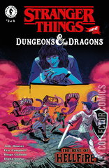 Variant Cover for Stranger Things / Dungeons & Dragons - Rise of Hellfire #2