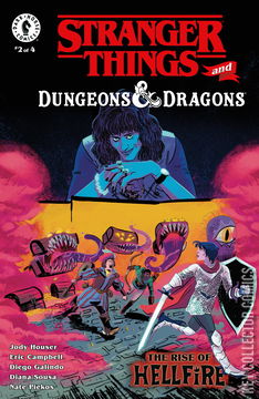 Variant Cover for Stranger Things / Dungeons & Dragons - Rise of Hellfire #2