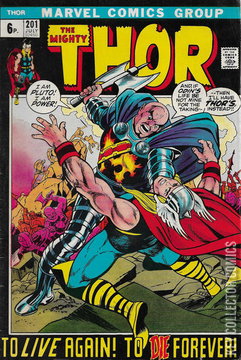 Variant Cover for Thor #201