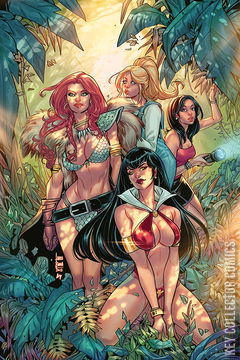 Variant Cover for Red Sonja and Vampirella Meet Betty and Veronica #4
