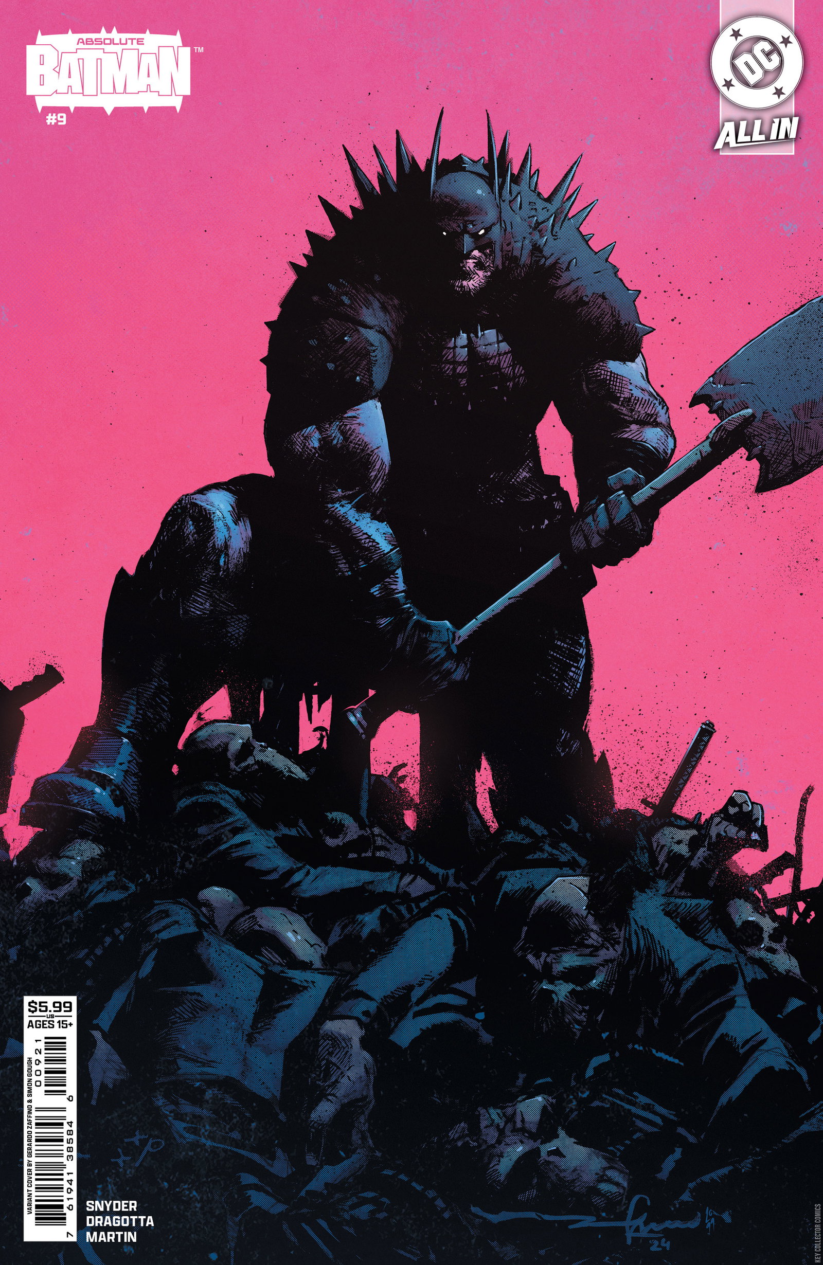 Absolute Batman #9 Minimal Trade Dress – Value & Details | Key
