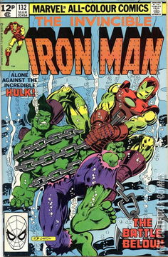 Variant Cover for Iron Man #132