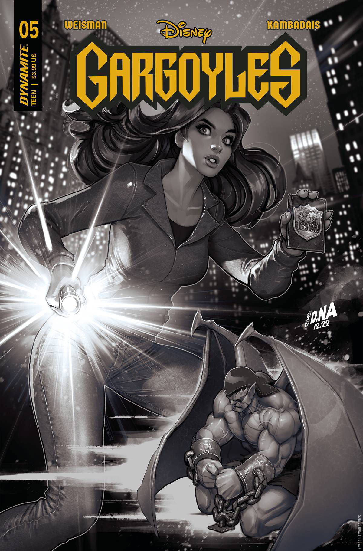 Variant Cover for Gargoyles #5