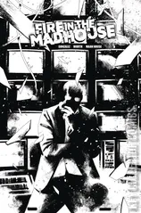 Variant Cover for Fire in the Madhouse #2