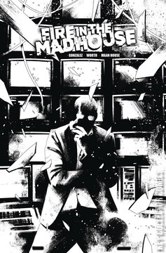 Variant Cover for Fire in the Madhouse #2