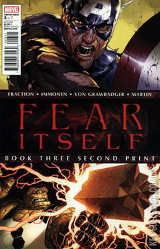 Variant Cover for Fear Itself #3