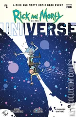 Variant Cover for Rick and Morty vs. the Universe #1