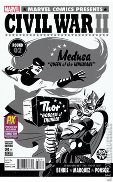 Variant Cover for Civil War II #2