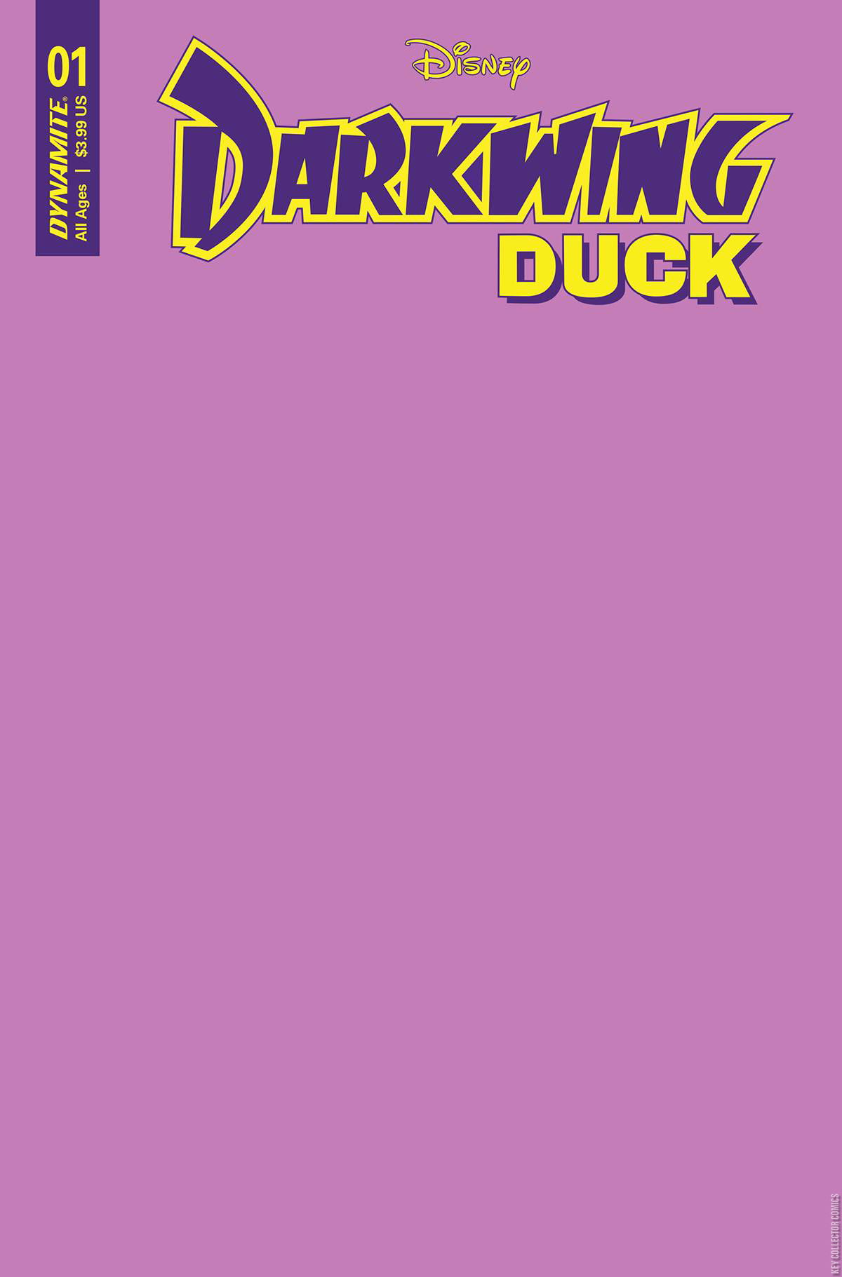 Cover art for Darkwing Duck #1 