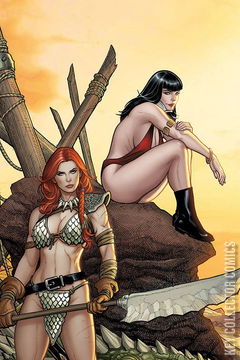 Variant Cover for Vampirella / Red Sonja #2