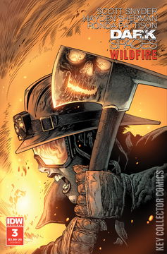 Variant Cover for Dark Spaces: Wildfire #3