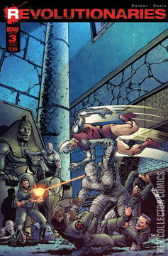 Variant Cover for Revolutionaries #3