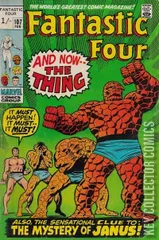 Variant Cover for Fantastic Four #107