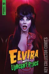 Variant Cover for Elvira Meets Vincent Price #1