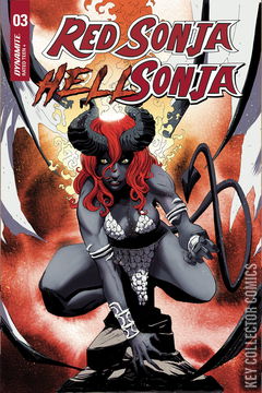 Variant Cover for Red Sonja / Hell Sonja #3