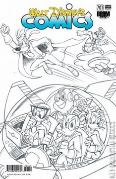 Variant Cover for Walt Disney's Comics and Stories #701