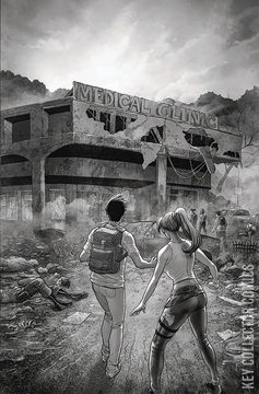 Variant Cover for Almost Dead #6