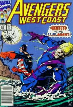 Variant Cover for West Coast Avengers #69