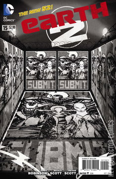 Variant Cover for Earth 2 #15